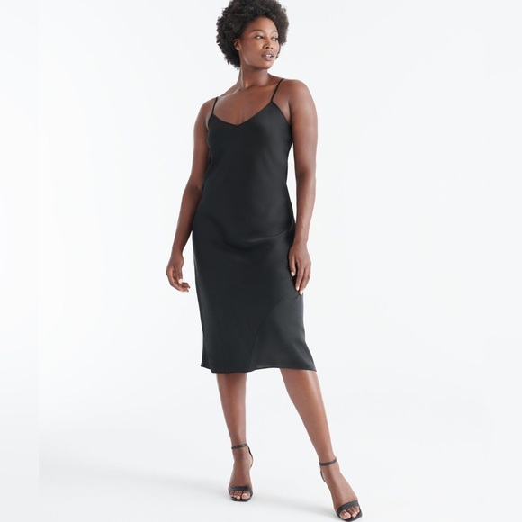Black Knix x The Birds Papaya Slip Dress - Picture 2 of 2